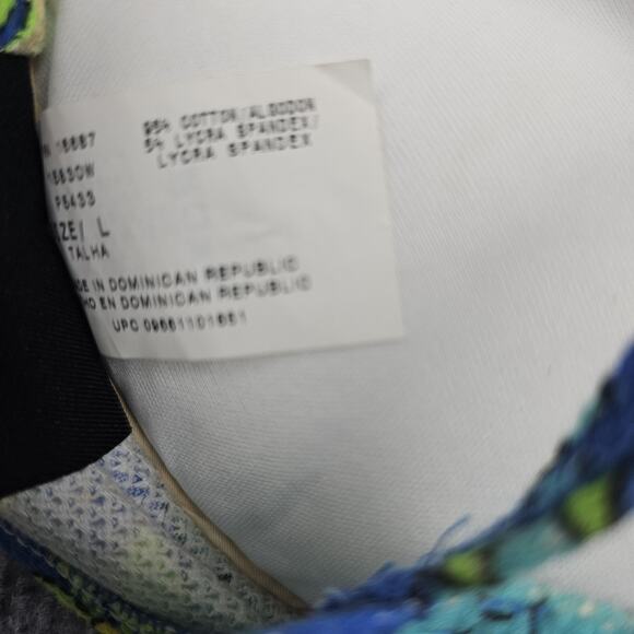 Y2K No Boundaries Bikini Swimsuit Womens Large Blue Floral Daisy Two Piece Retro - Picture 6 of 7